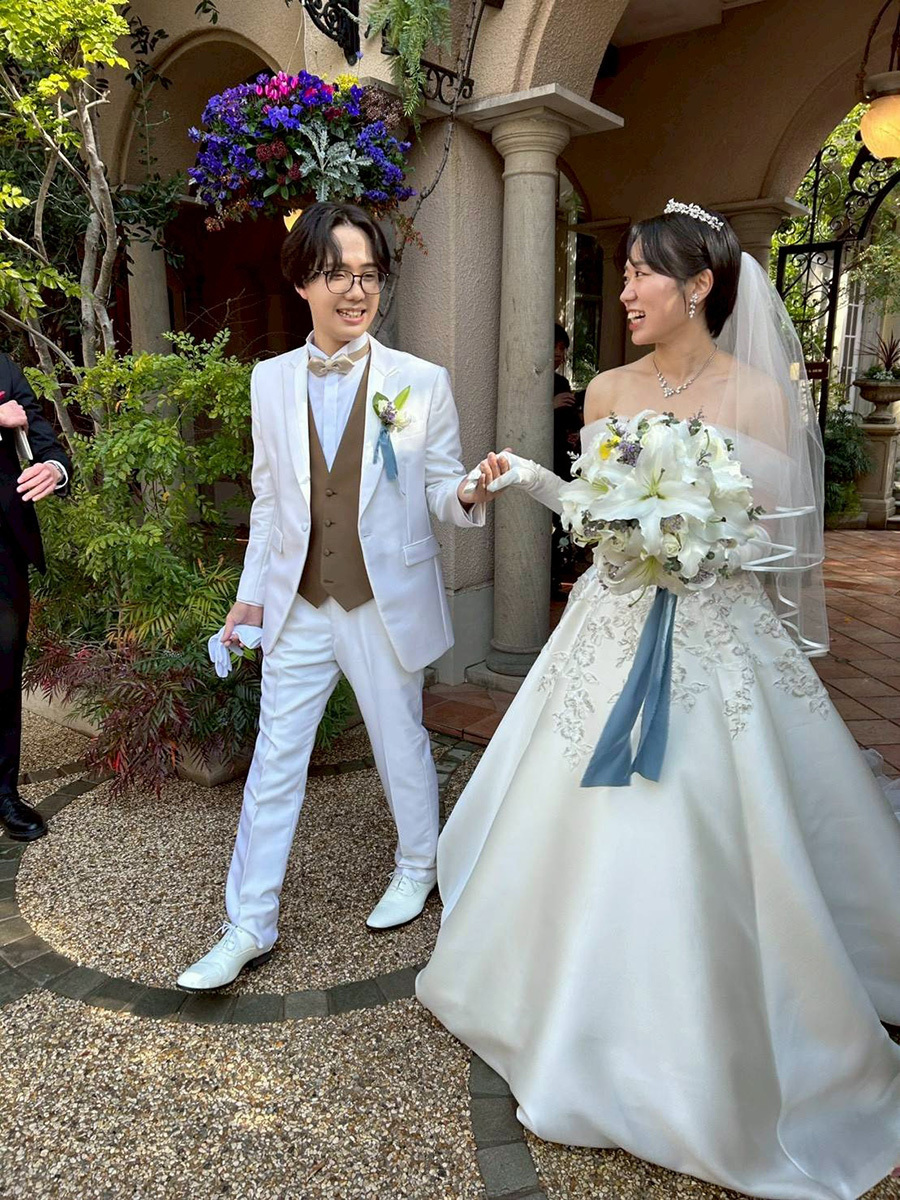 静岡市・富士市・沼津市のドレス専門店フィーノのエスプリ・ド・ナチュールの新郎新婦の卒花ボイス263