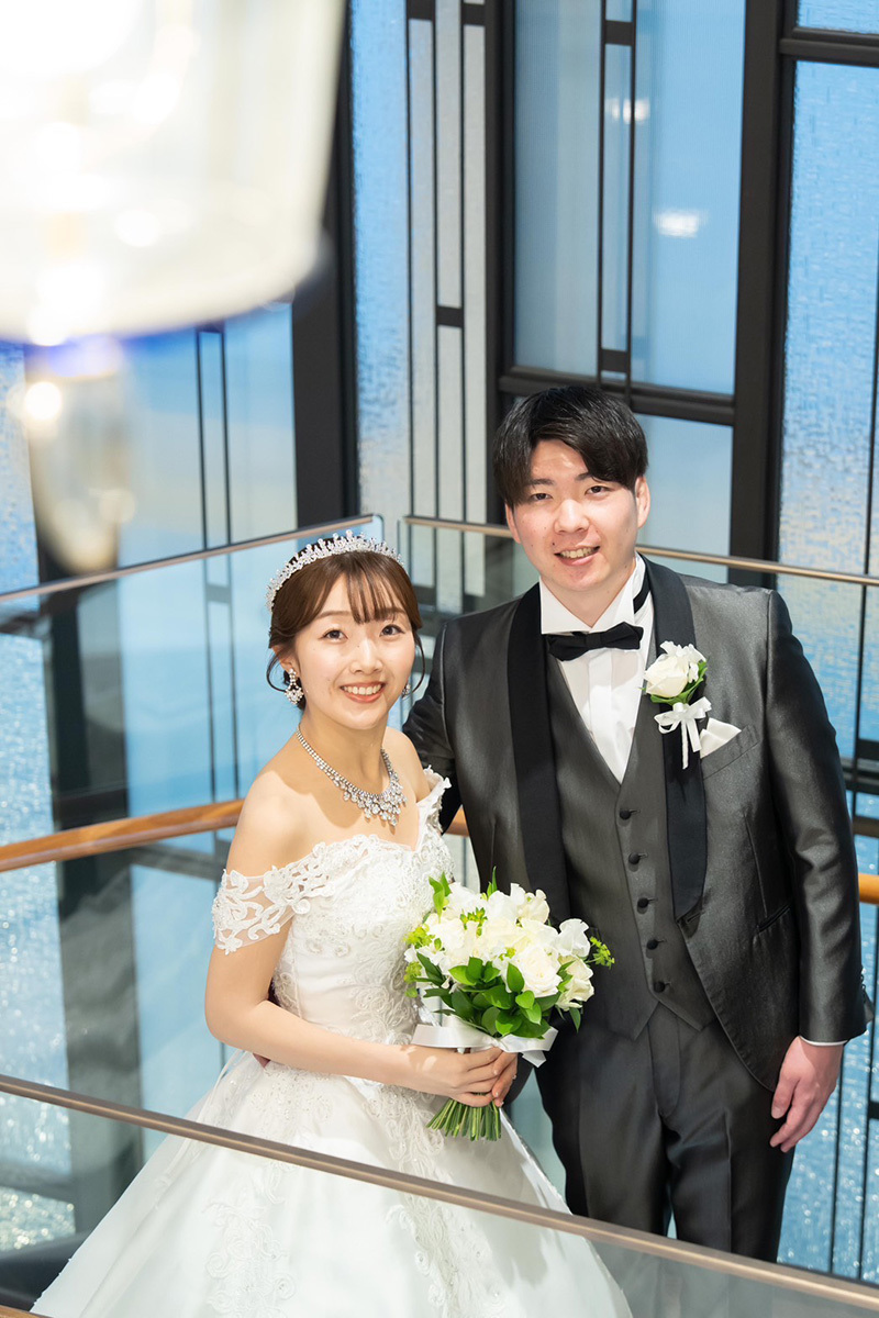 静岡市・富士市・沼津市のドレス専門店フィーノのザ・モーリスの新郎新婦の卒花ボイス268