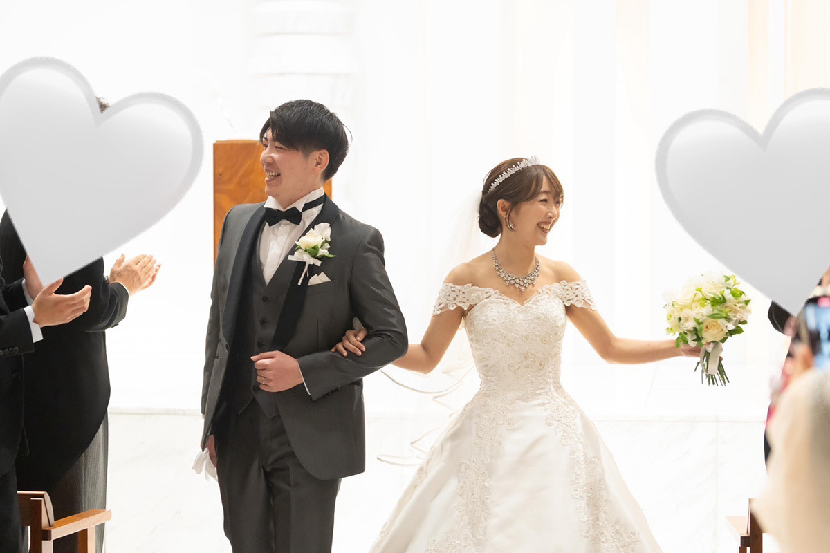 静岡市・富士市・沼津市のドレス専門店フィーノのザ・モーリスの新郎新婦の卒花ボイス268