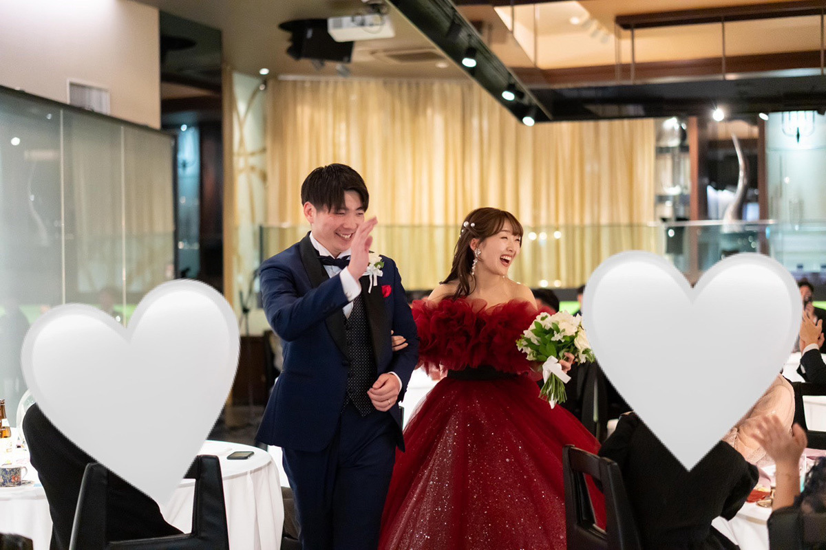 静岡市・富士市・沼津市のドレス専門店フィーノのザ・モーリスの新郎新婦の卒花ボイス268