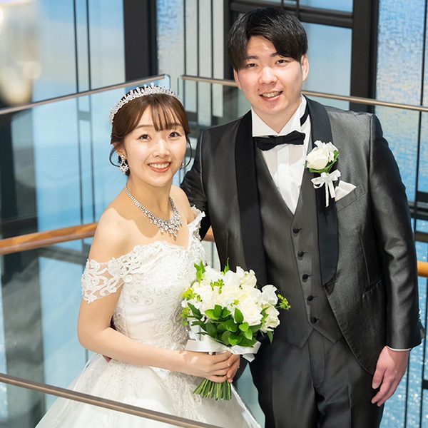 静岡市・富士市・沼津市のドレス専門店フィーノのザ・モーリスの新郎新婦の卒花ボイス268